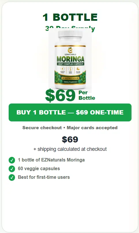 Moringa 1-Bottle Price